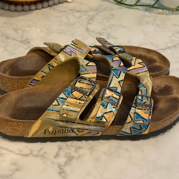 Birkenstock Papillo colorful mens 9 - Picture 4 of 6